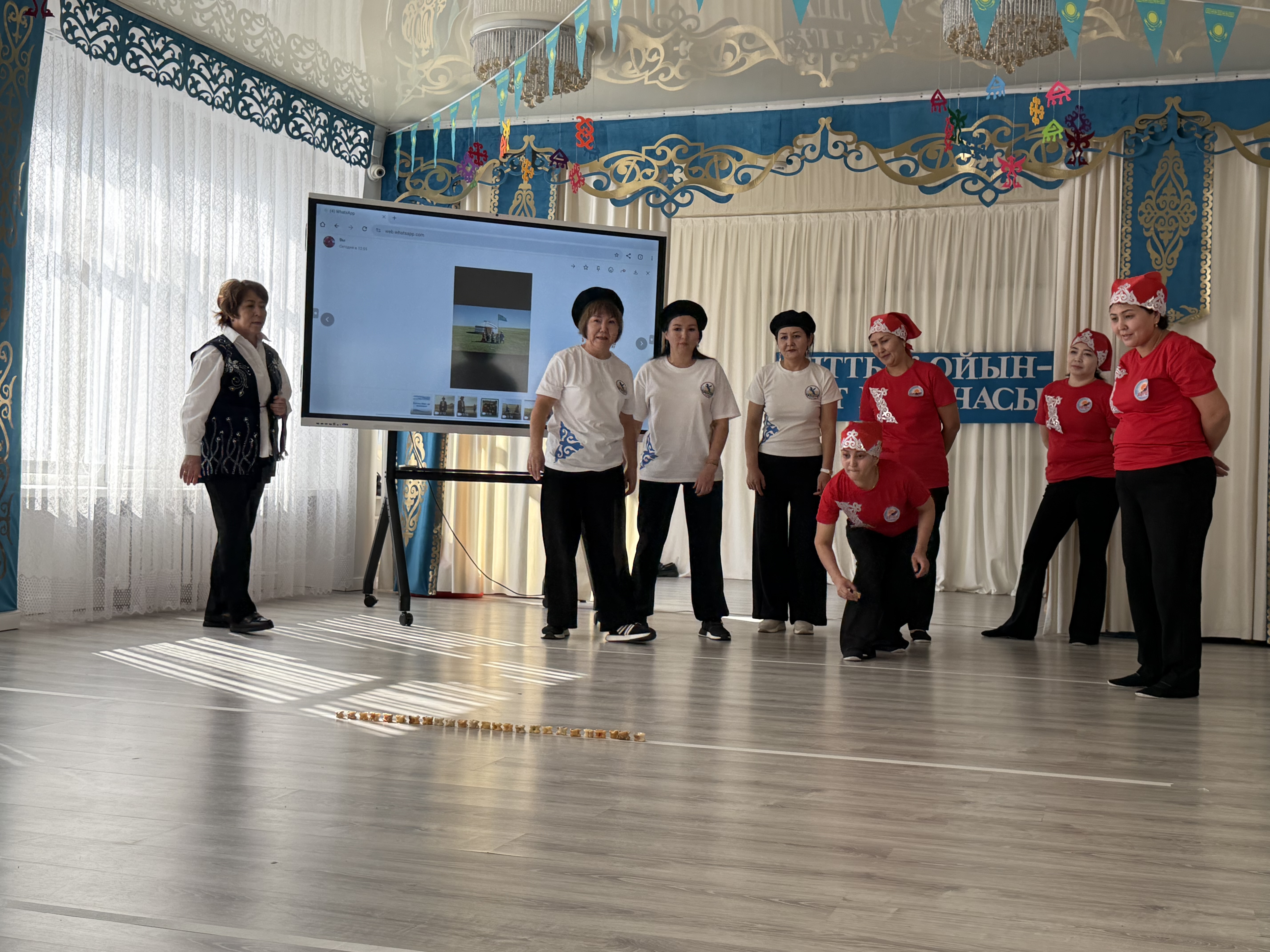 «Ұлттық ойын-ұлт қазынасы» «АДАЛ АЗАМАТ» біртұтас тәрбие бағдарламасы  негізінде тәрбиешілермен ұйымдастырылған іс-шара.